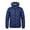 Dark Blue, variant on Xdegoge Hooded Puffer Jacket Mens Quilted Winter Coat Thermal Insulated Active Outerwear Removable Hood Heavyweight Snow Parka for Skiing Outdoor Activities