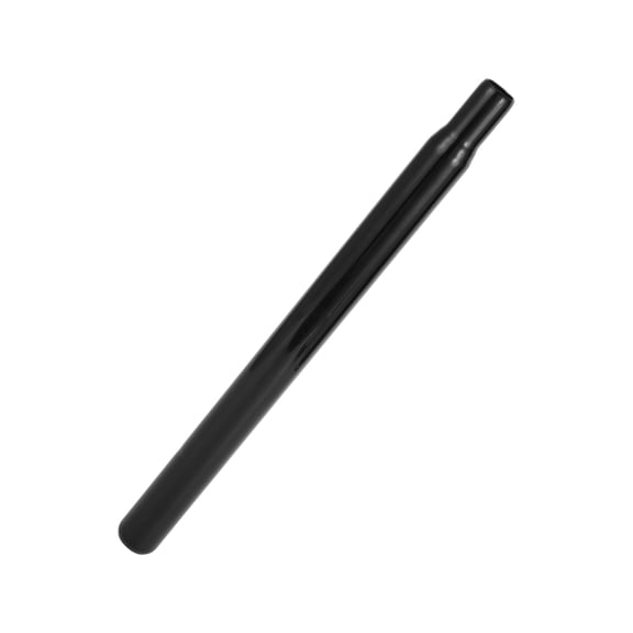 Unique Bargains Bike Seat Posts 27.2x350mm Durable Universal Saddle Post Seat Tube Black Steel