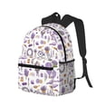 thumbnail image 2 of Fotbe Lavender Flowers Lightweight Casual Laptop Backpack for Men and Women, Daily use Waterproof backpack, Backpack for College, 2 of 8