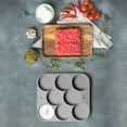 thumbnail image 4 of Outset Silicone Burger Press and Storage Tray With Lid, 8 Burger Capacity, 4 of 8