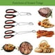 thumbnail image 4 of Pinzas largas de tijera, pinzas para asar barbacoa de acero inoxidable, pinzas de tijera de cocina, acero inoxidable resistente, 4 of 5