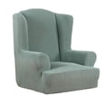thumbnail image 1 of Funda lón Y Elástica Con Respaldo Abatible Parte Posterior Muebles Sofá Funda Antideslizante Verde cro perfecl Wip Couch Slipcover, 1 of 8