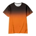 thumbnail image 6 of Bibifish Mens T Shirt Short Sleeve Crew Neck Gradient Shade Tees Loose Street Summer Athletic Casual T-Shirts, 6 of 6