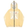 thumbnail image 5 of Sudadera con esternón oscura Y2K europea y americana, sudaderas con capucha para hombres y mujeres, pareja gótica, sudadera con cremallera larga de gran tamaño Harajuku, 5 of 5