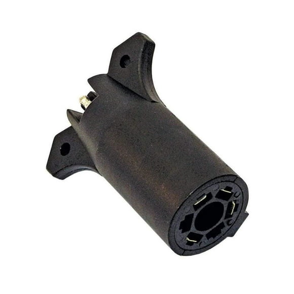 Adaptateur de câblage de remorque 7 voies à 4 voies, connecteur de faisceau de câblage de lumière de remorque, prise de câblage de remorque pour bateau RV