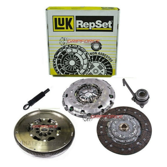 LUK CLUTCH SET SLAVE DMF FLYWHEEL REPSET FITS 03-04 VW GOLF R32 3.2L VR6 24 VALVE