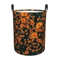 thumbnail image 2 of Uemuo Daisies Pattern Circular Laundry Hamper Basket with handles,Collapsible laundry basket,Large capacity laundry hamper,Laundry Organizer-Small, 2 of 8