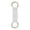 White, variant on Bathroom Products Hanging Kitchen Towel Rack Hand Crochet Bohemian Style Circular Towel Holder for Kitchen Bathroom and Toilet