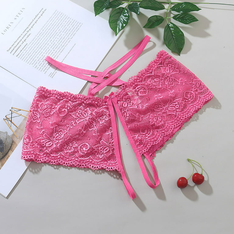 Pink Lace Underwear, Lace Thongs & Panties