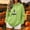 Green, variant on Halloween Ghost Hoodies Women Spooky Season Sweater Cute Shirt Fall Pullover Tops