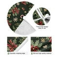 thumbnail image 4 of Yayeee Christmas Tree Skirt 35 inches for Xmas Tree Holiday Party Decoration, Green Christmas Holly, 4 of 6