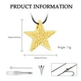 thumbnail image 2 of Star Cremation Pendant Small Urns for Ashes Keepsake Urn Necklace for Men Women Cat Dog Pet Memorial Necklace, 2 of 6