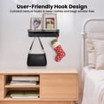 thumbnail image 3 of Wall-Mounted Key Rack With Shelf In Stylish Design Durable Stainless Steel, 3 of 8