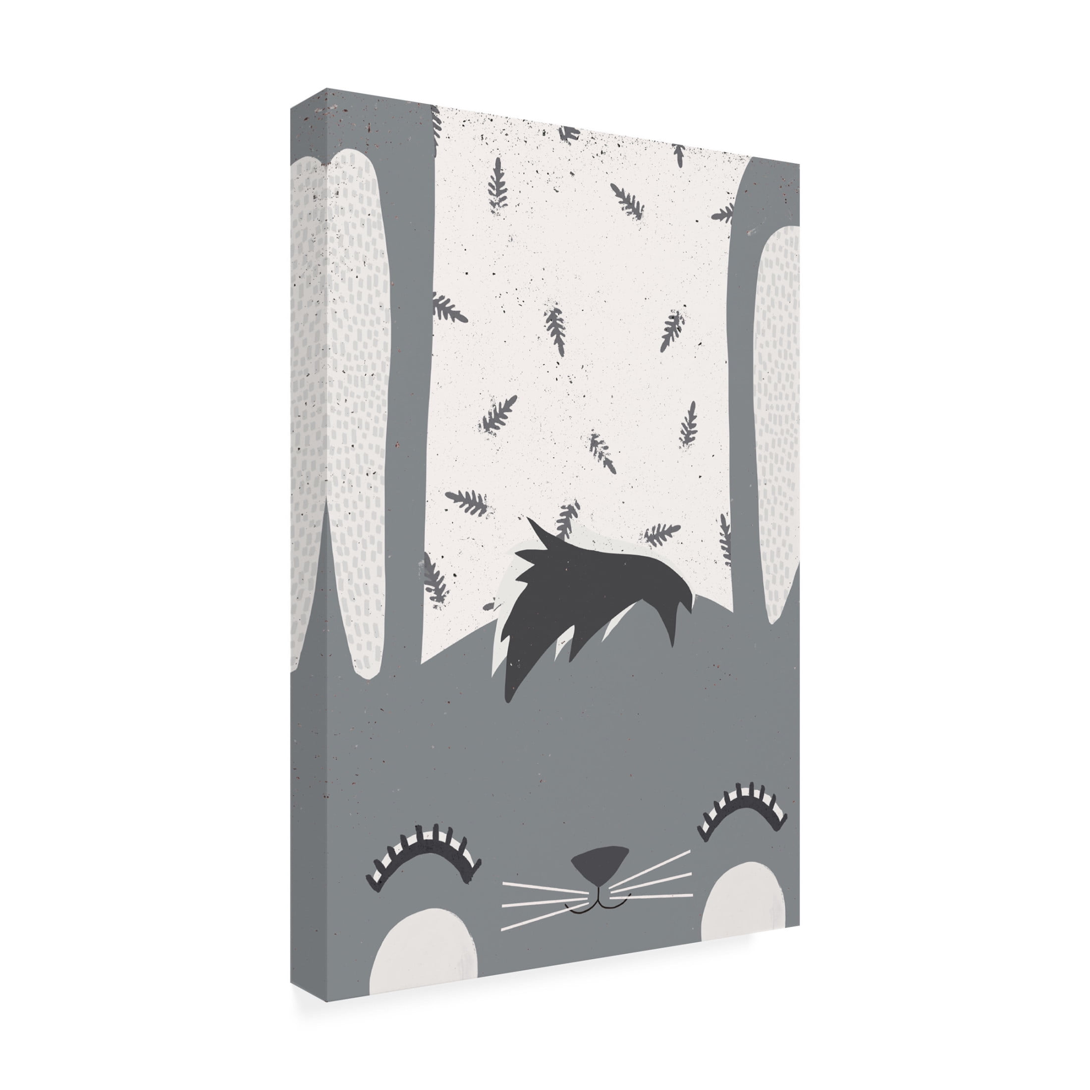 Canvas Wall Art - Treechild 'Little Bunny' Wall Art for Living Room, Bedroom, or Office D?cor by Trademark Fine Art - 22 x 32 Inches