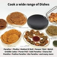 thumbnail image 6 of HawkinsFutura Hard Anodized Concave Griddle Tava, 11-Inch, 6 of 7