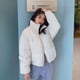 thumbnail image 1 of Chaqueta de algodón de pana suelta para mujer, chaqueta de algodón pequeña y corta para adelgazar, chaqueta de pan, 1 of 5