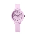thumbnail image 1 of Easy Read Dial Watch Precise Timing Silicone Strap Durable Metal Material for Young People Students Both Genders, 1 of 5