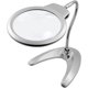 thumbnail image 1 of KAIYANG Lupa de lectura y pasatiempos con manos libres, lente de vidrio de 2X y 5X, soporte de cuello de cisne ajustable a 360 grados, 1 of 5