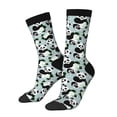 thumbnail image 1 of Fotbe Panda And Eucalyptus Calcetas Largas con Estampado para Hombre y Mujer – Calcetas de Compresión Transpirables y Elásticas, Viajar y Uso Diario Talla 5-11, 1 of 6