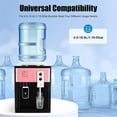 thumbnail image 4 of Countertop Water Dispenser for 1-5 Gallon Bottle,110V Top Loading Countertop Water Cooler Dispenser Efficient Cooling&Heating, Practiacal Freestanding Water Dispenser for Home, Office (Pink), 4 of 9