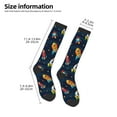 thumbnail image 5 of Balery Spaceships And Stars Fun Novelty Socks Men'S Women'S Crew Socks Funny Crazy Novelty Socks Quirky And Cool Socks, 5 of 9