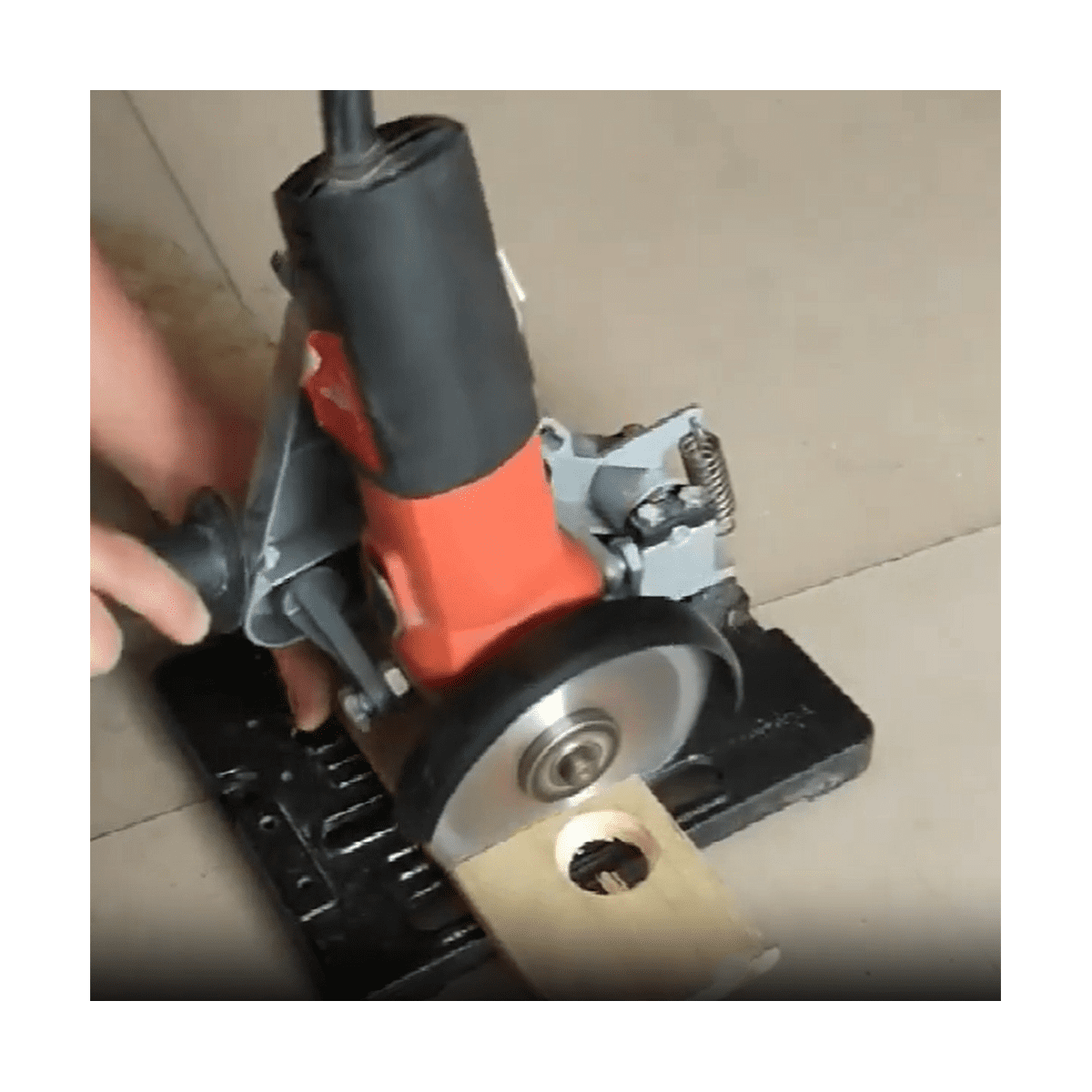 1 x Angle Grinder Bracket-Black