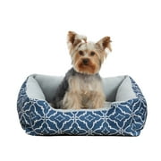 Vibrant Life Small Cuddler - Blue Lattice