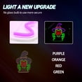 thumbnail image 3 of Y YUNHSOM Ghost and Witch Neon Sign, 15.75 x 1.18 in, Corded Electric, Blinking Lights, Residential, LED, Halloween Neon Signs, 1 Count, 3 of 7