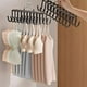 thumbnail image 5 of Percha multiusos metálica de 20 ganchos | Organizador de armario para sujetadores de ropa interior Camisetas de tirantes | Almacenamiento en percheros de ropa que ahorra espacio con diseño, 5 of 6