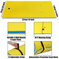 thumbnail image 7 of HALLOLURE 12.8*5FT/8.5*6FT Floating Water Pad Mat for Pool, Beach, Ocean, Lake, 3 Layer Floating Foam Fun Mat for Water Recreation and Relaxing,  Indoor carpet, 7 of 7