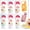 6PCS-Breeze, variant on Cream Glue, 12PCS 50g Whipped Cream Glue Kit with 18PCS Piping Tip, DIY Phone Case Kit for Decoration Craft for Birthday, Christmas(Dawn)
