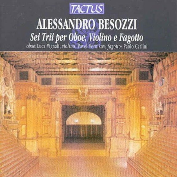 Besozzi / Vignali / Vernikov / Carlini - 6 Trios for Oboe Violin & Bassoon - Music & Performance - CD