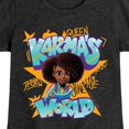 thumbnail image 3 of Karma's World - Star - Toddler And Youth Girls Fitted Short Sleeve Graphic T-Shirt, 3 of 5