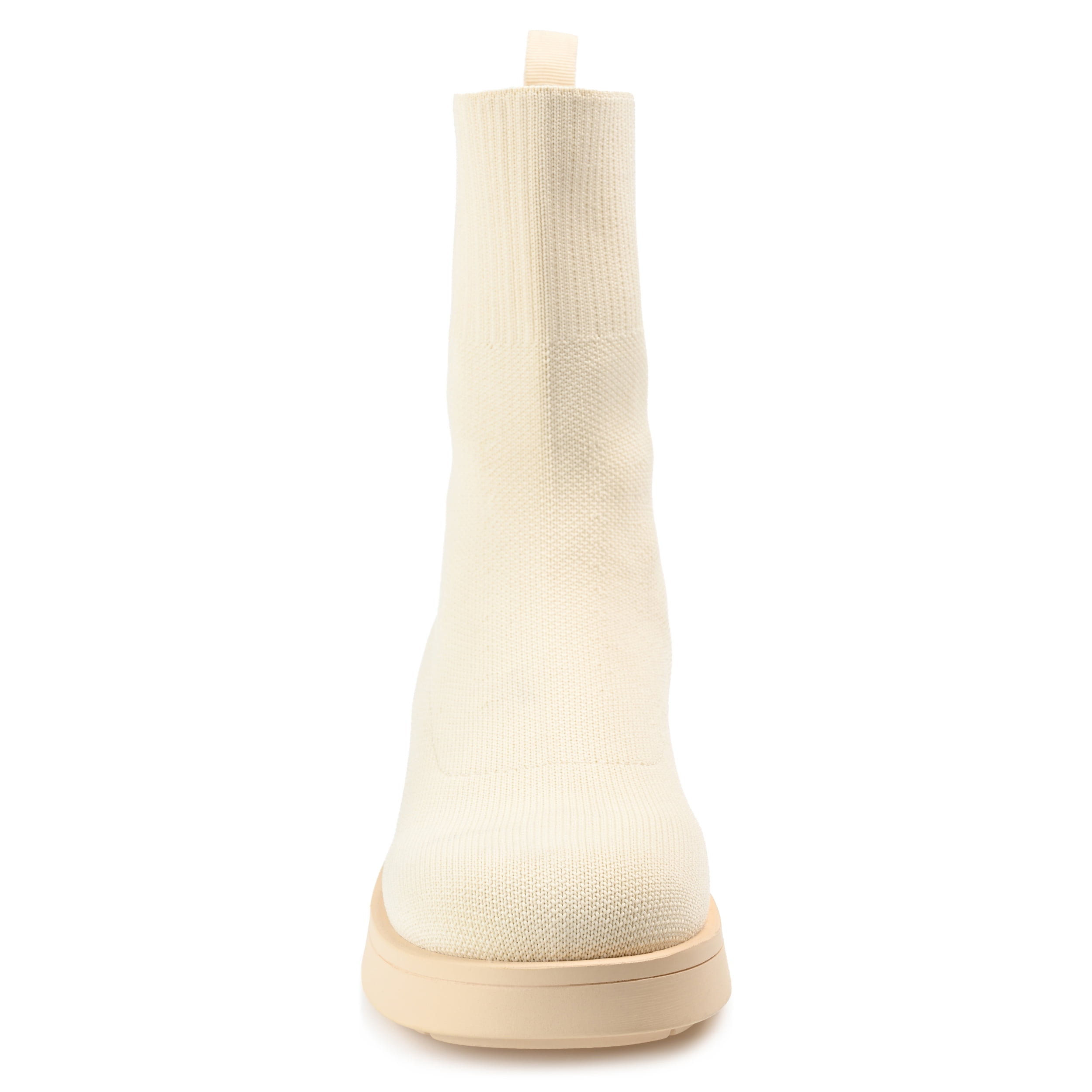 Journee Womens Ebby Pull On Platform Booties