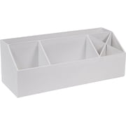 Bigso Elisa Desktop Organizer | Durable Office Desk Organizer | White