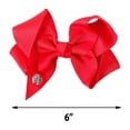 thumbnail image 4 of JoJo Siwa Cheveux Moyens Arc Basique Rouge, 4 of 5