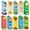 10 Models, variant on 30 Pcs Scratch and Sniff Scented Bookmarks Fruit Food Theme Sayings Bookmarks Sayings Cute Scented Gifts Bulk Bookmarks Book Marks for Books Reading, 5.51"x1.57", 10 Models