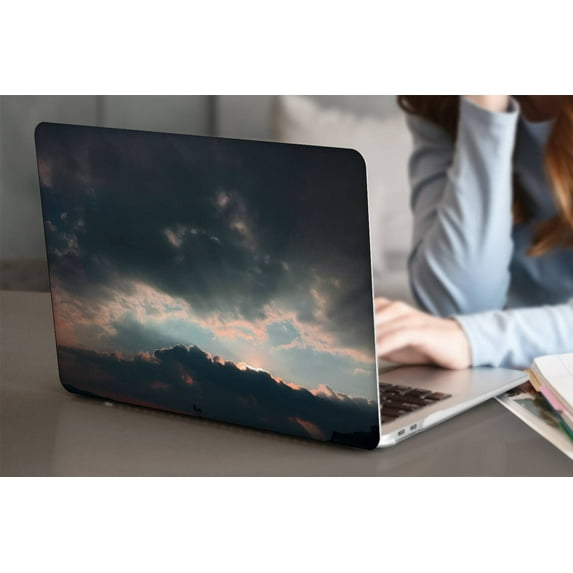 KSK KAISHEK Hard Shell Only Compatible Old MacBook Pro 13 inchs with No Touch No USB-C + Black Keyboard Cover Model: A1502 A1425 Sky Series 0604