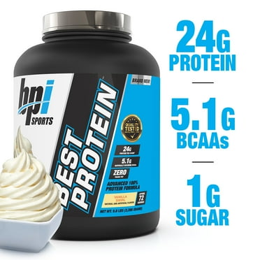 BPI Sports Best Protein Protein Vanilla Swirl, 72 Servings