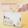 COOPHYA 40 Pcs Card Display Stand Transparent Acrylic Hold Signs for ...