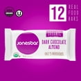 thumbnail image 6 of Organic Dark Chocolate Almond Fruit & Nut Bar, Jonesbar, Certified Organic & Kosher, Gluten Free, Vegan, 12 Count (Pack of 1), 6 of 8