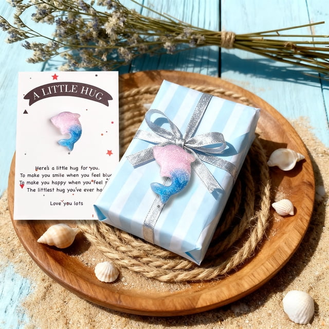 Fesfesfes Gradient Pocket Hug Greeting Card Set Heartfelt Message Card for Encouragement Cheer Up Gift Friend Family Daily Blessing