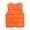 Orange, variant on Mercatoo Boys Girls Down Puffer Vest,Kids Fall Winter Thermal Kids Sleeveless Jacket Waistcoat Unisex Solid Button Down Coat