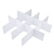 thumbnail image 2 of DIY 5pcs Organizador de Plástico Diy Organizador de Divisores de Cajones Ajustables Separadores 50x11cm, 2 of 7