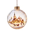 thumbnail image 2 of Glowing 3D Christmas Story Ornament, 3.9 Inch Light Up Christmas Hanging Ornament Ball, 3D Mini Holiday Scene with LED Lights, Xmas Tree Decor, 2 of 6
