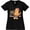 AB-Black, variant on Inktastic Bring Back The 90s Cool Orange Cat Women's Plus Size V-Neck T-Shirt