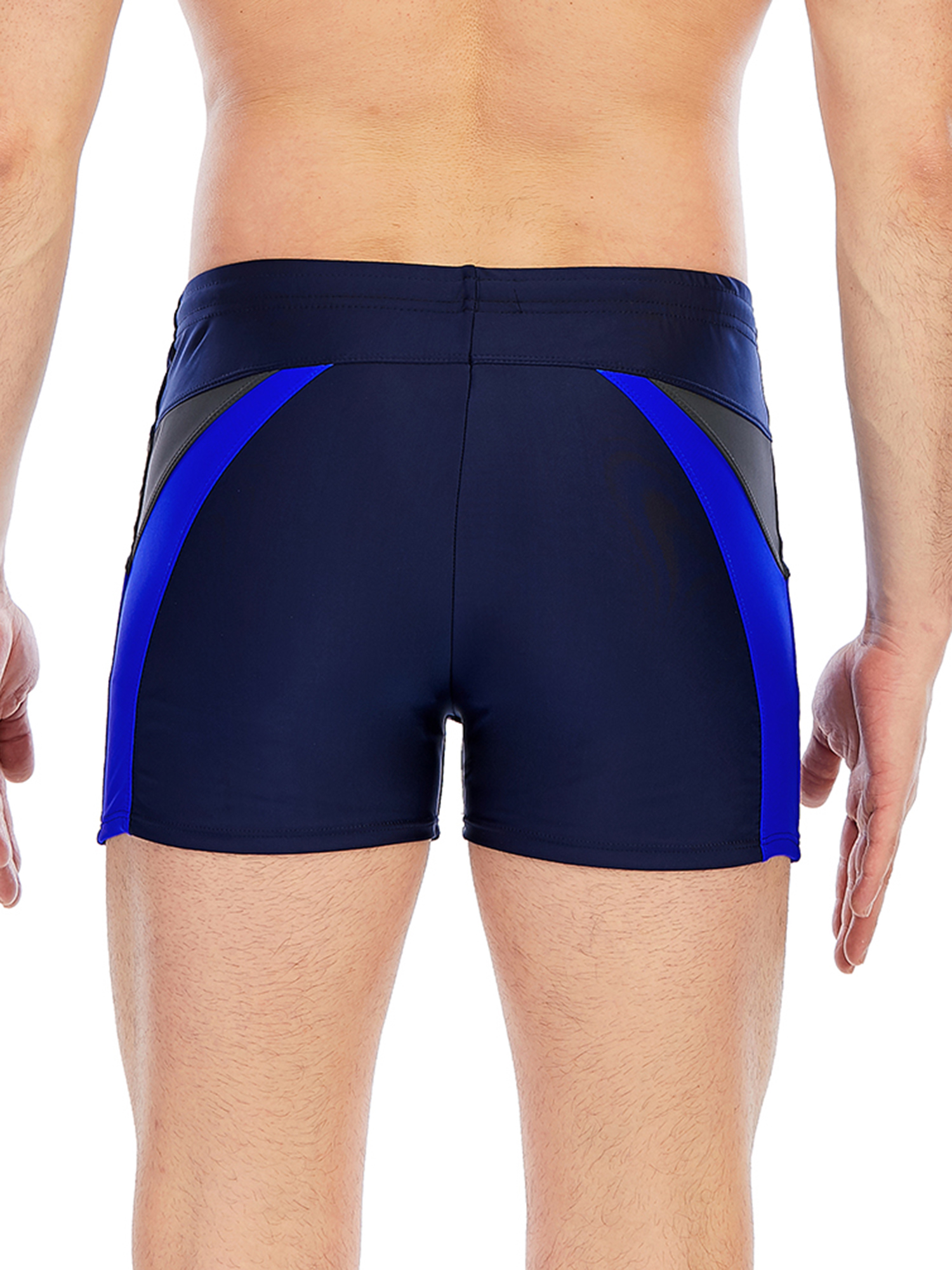 Sayfut Mens Swim Shorts Beach Trunks Surfing Quick Dry Board Shorts Tight Compression Fitness 