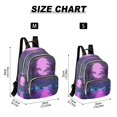 thumbnail image 2 of FORMRS Mini Backpack Purse for Women Travel Daypack Casual Shoulder Bag, Pink Neon Road, 2 of 7