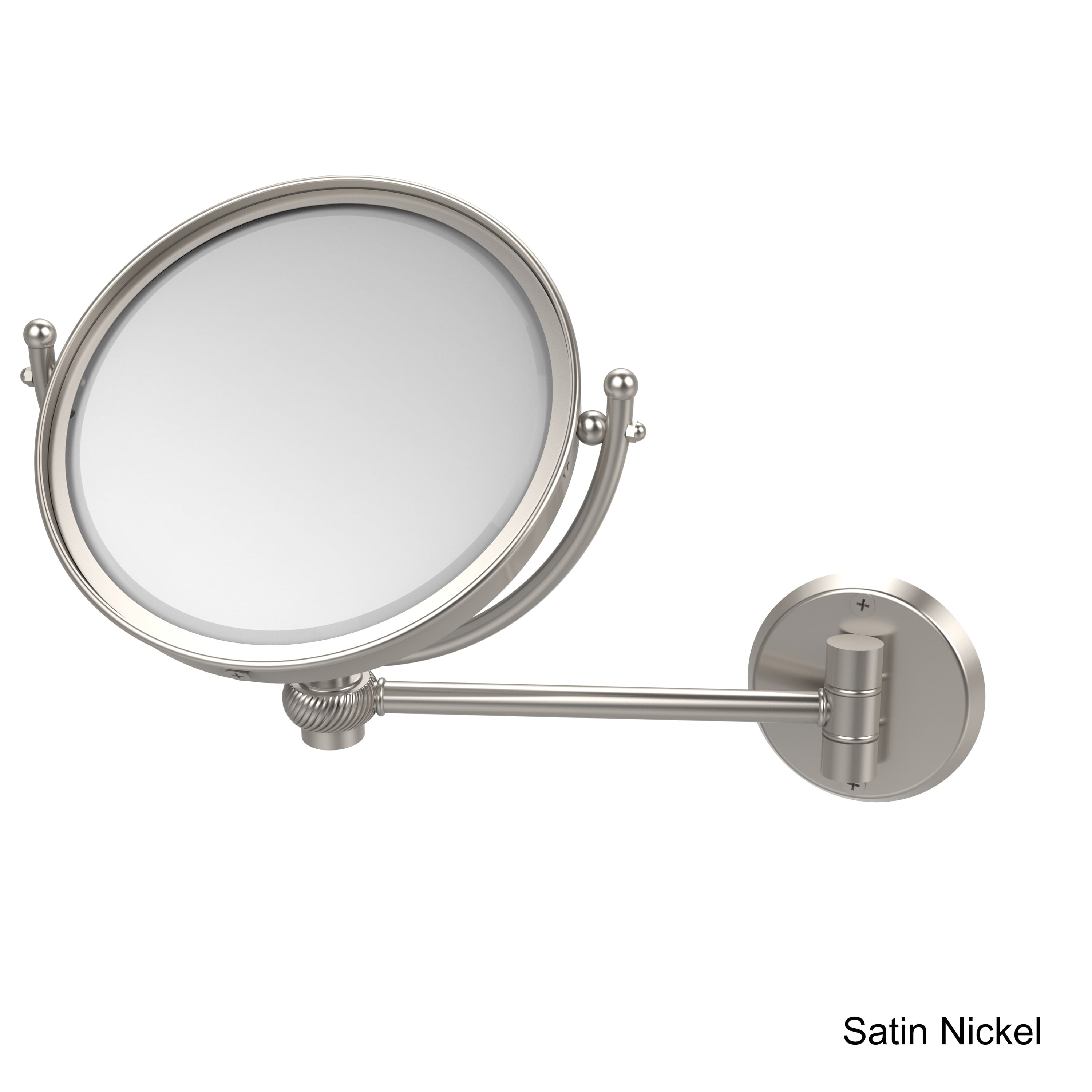 8 Wall Mounted Make Up Mirror 4x Magnification Build To Order