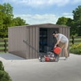 thumbnail image 3 of Arrow Essentials 8 x 10 x 6 ft Oswego Tea Steel Shed, 3 of 19